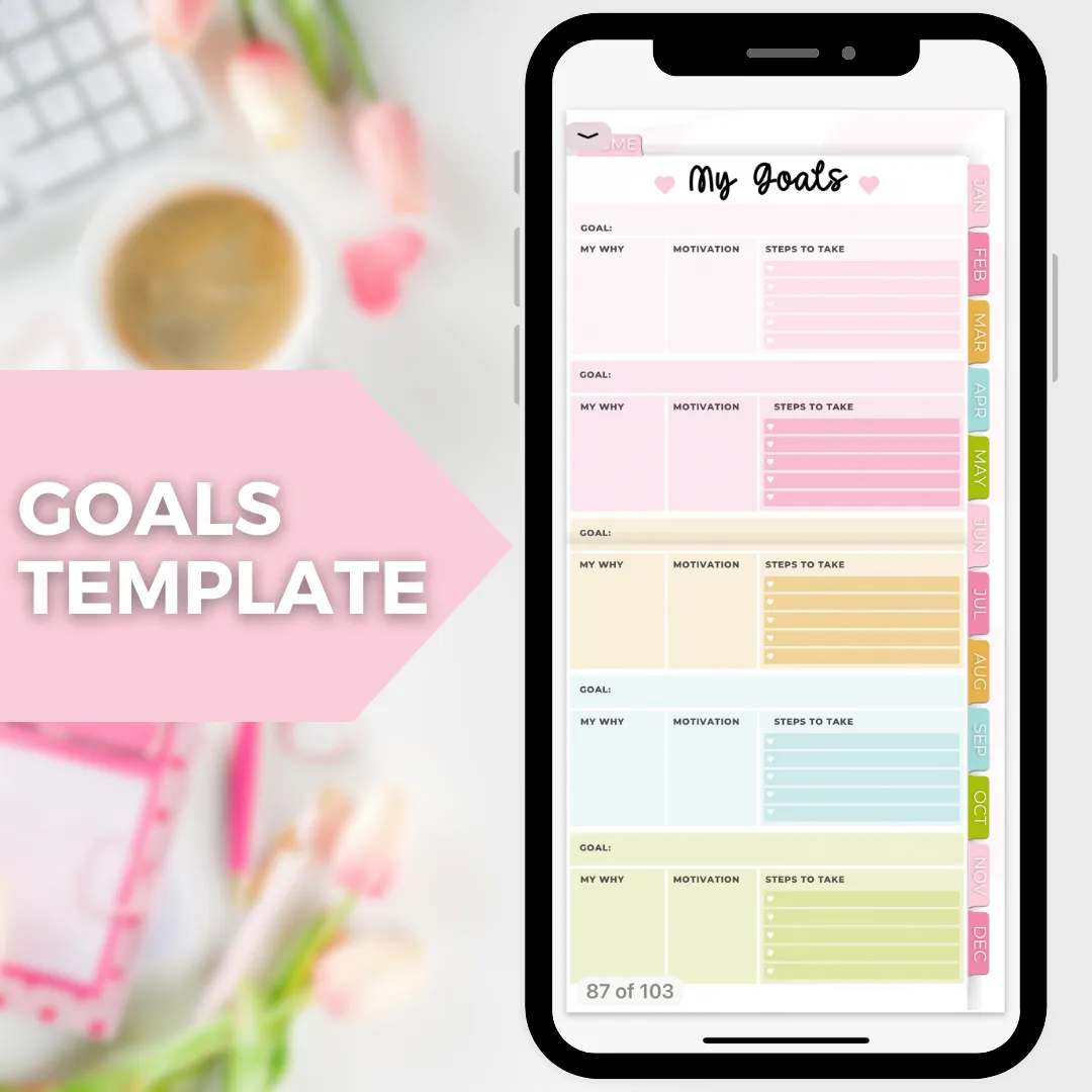 2024 Fully Hyperlinked Phone Planner (w/ Links to Google & Apple Calendars   Reminders)