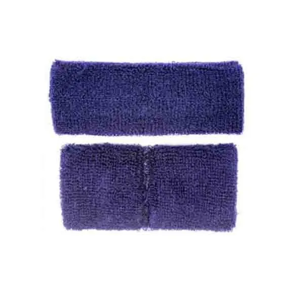 80's Plain Headband & Wristband Set (12 Colours)