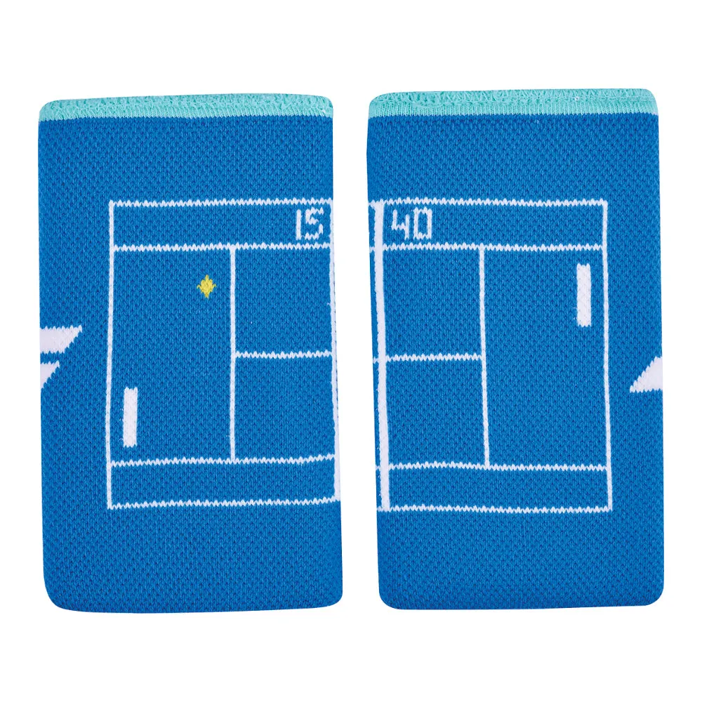 Babolat Reversible Jumbo Wristbands - Angel Blue