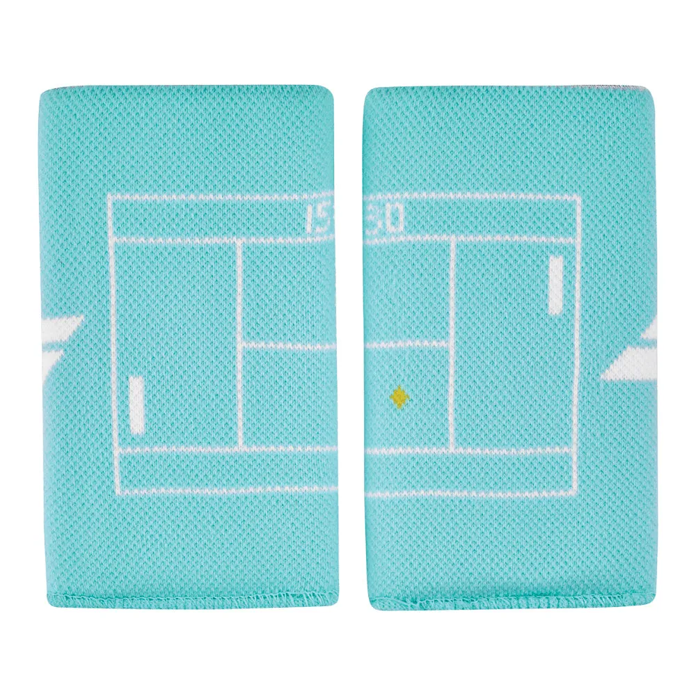 Babolat Reversible Jumbo Wristbands - Angel Blue