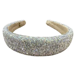 Bari Lynn Fully Crystalized Headband - Aurora Borealis