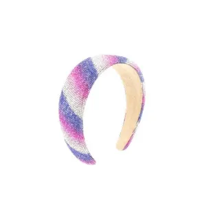 Bari Lynn Fully Crystalized Ombre Headband - Pink / Lavender