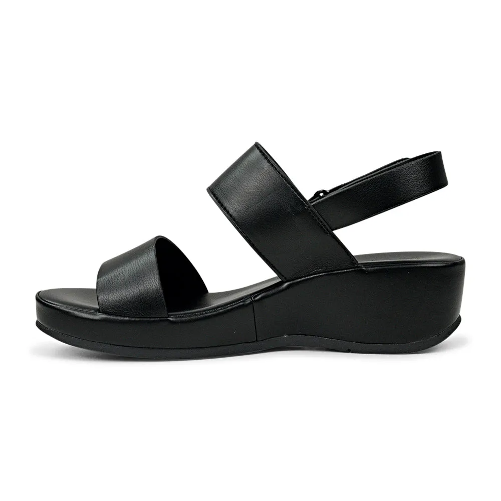 Bata Comfit RELIFT Platform Belt Sandal for Women