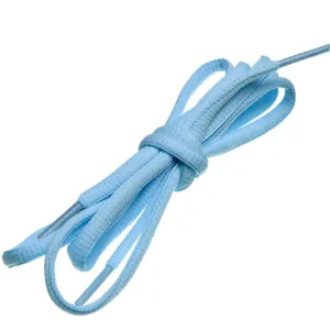 Birch's Oval Half Round 1/4" Shoe Laces - Cove Blue