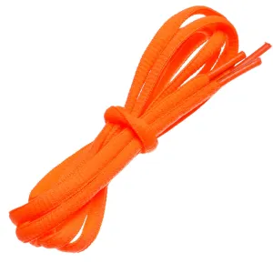 Birch's Oval Half Round 1/4" Shoe Laces - Neon Orange