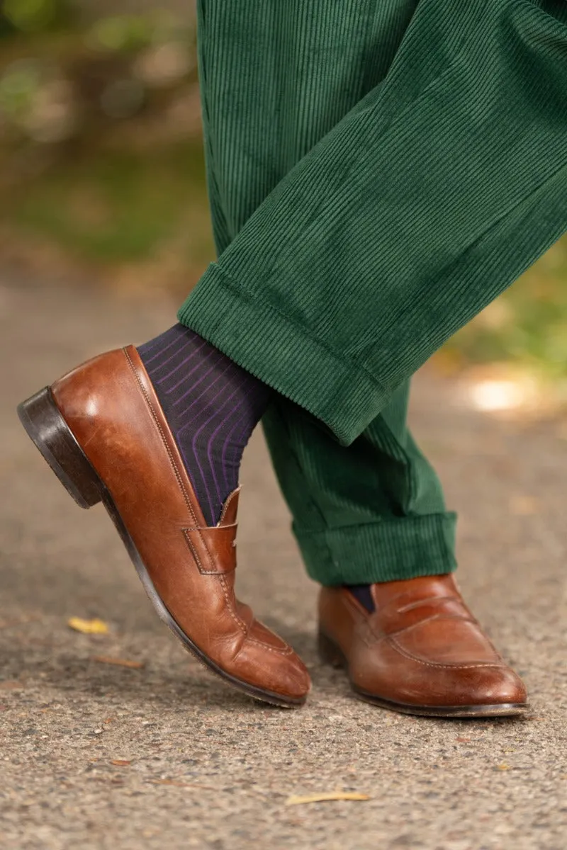 British Racing Green Stancliffe Corduroy Trousers