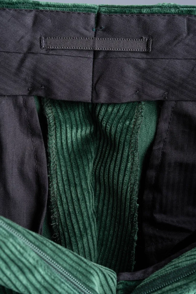 British Racing Green Stancliffe Corduroy Trousers