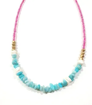 Coastal Beaded Necklace