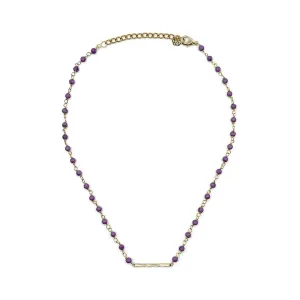 Coastal Choker Lavender