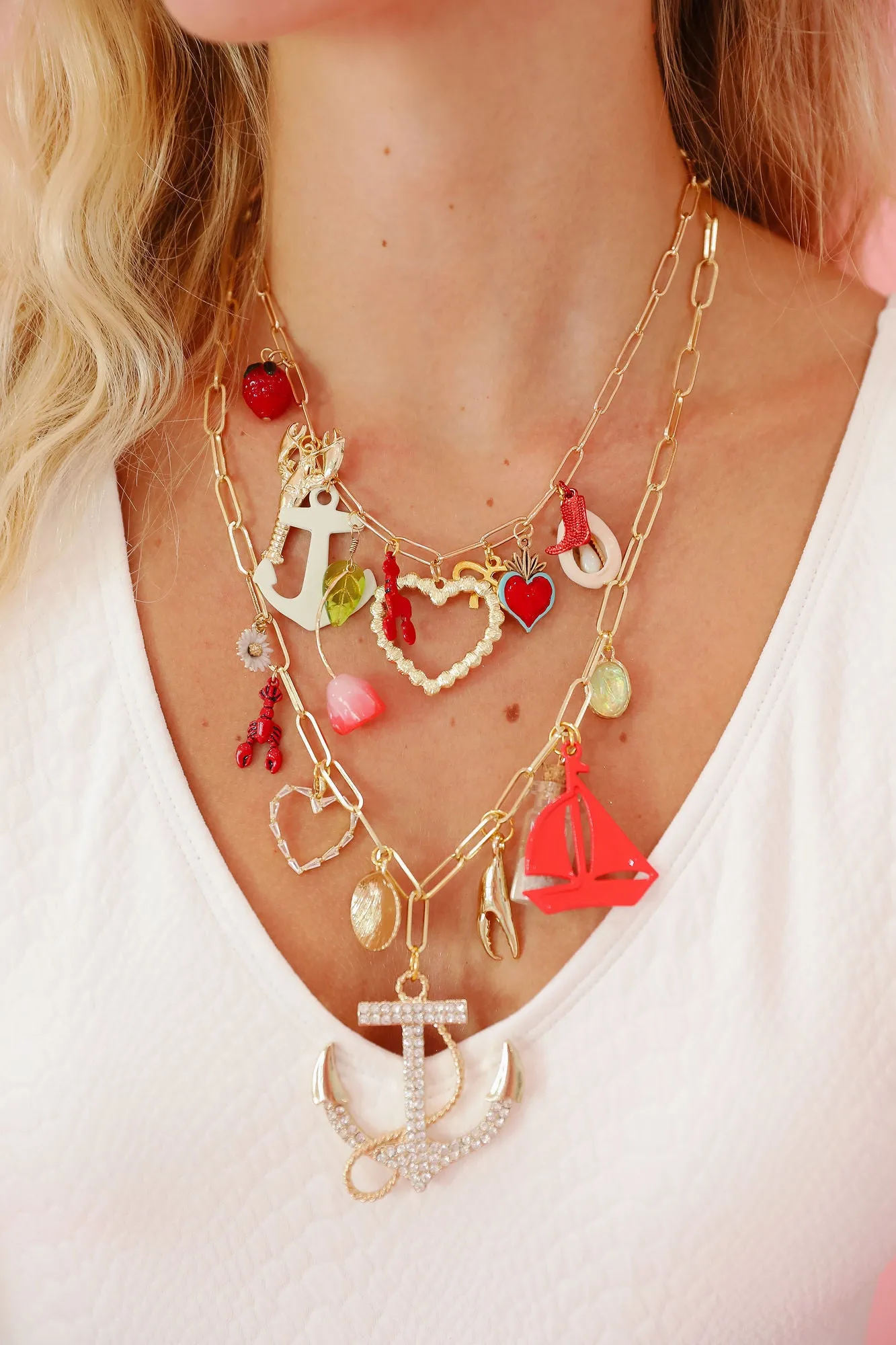 COASTAL COWGIRL CHARM NECKLACES