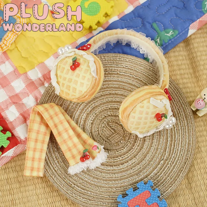 【Consignment Sales】PLUSH WONDERLAND Hamburgers / Muffins Earmuffs Scarf Plushie 20CM Cute