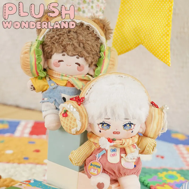 【Consignment Sales】PLUSH WONDERLAND Hamburgers / Muffins Earmuffs Scarf Plushie 20CM Cute