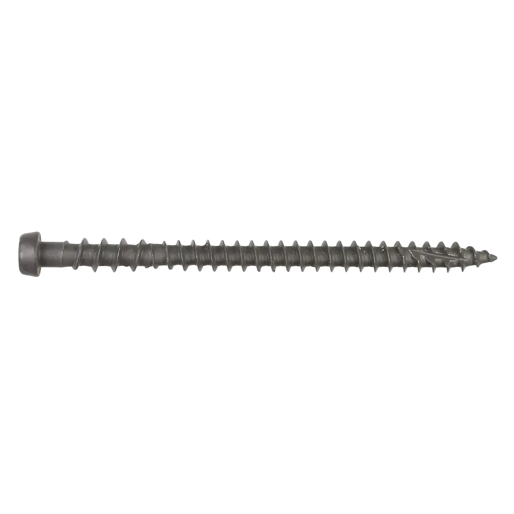 Deck-Drive DCU COMPOSITE Screw - #10 x 2-3/4 in. T20, Quik Guard®, Gray 04 (70-Qty)