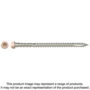 Deck-Drive DCU COMPOSITE Screw - #10 x 2-3/4 in. T20, Type 305, Tan 05 (350-Qty)