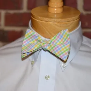 Easter Tattersall Bow Tie