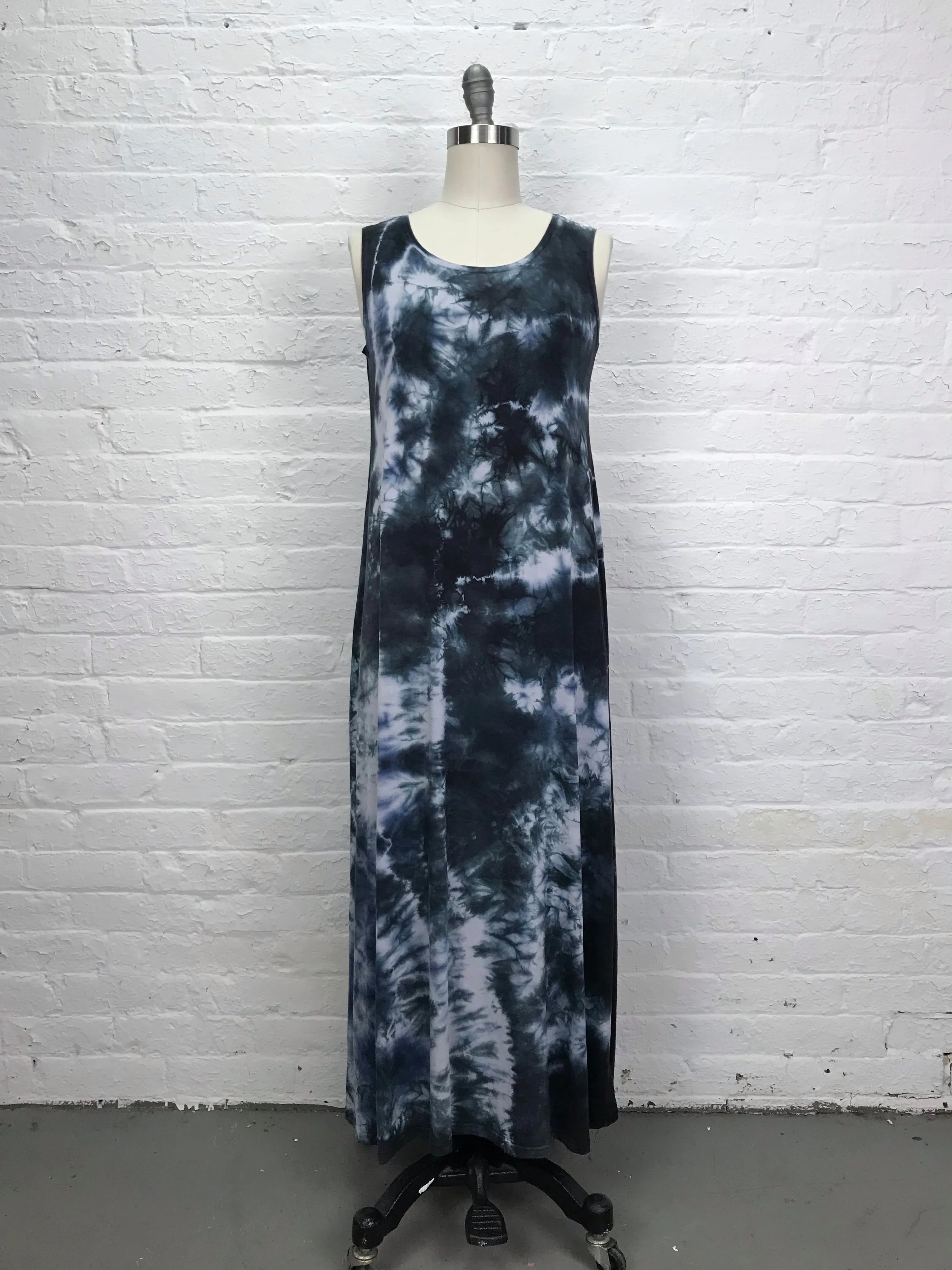 EILEEN MAXI TANK DRESS in Moon Shadow Tangle