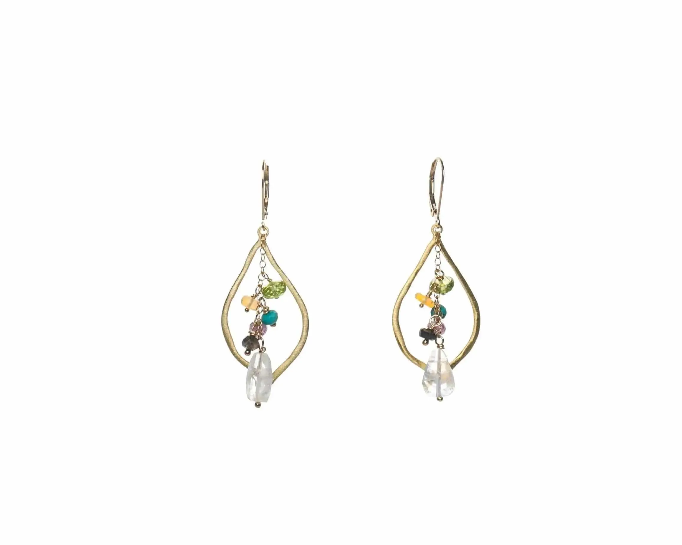 Enchanted Vermeil Gemstone Drops