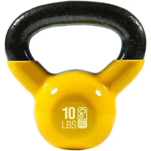 GoFit GF-KBELL10 Kettlebell (10lbs Yellow)