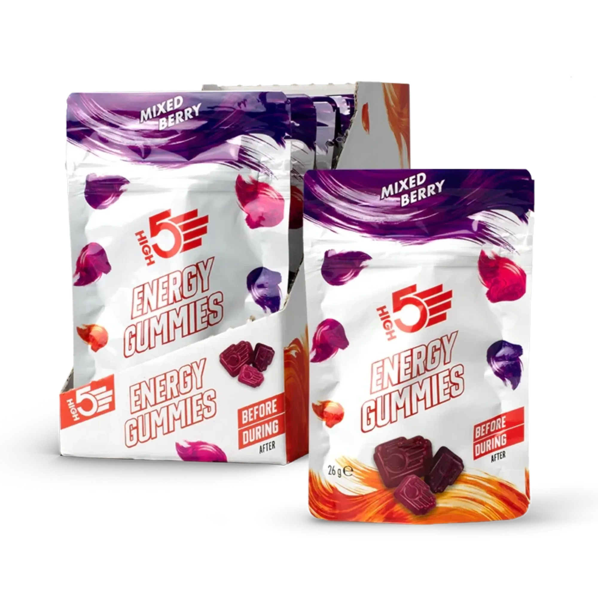 High 5 Energy Gummies Mixed Berry