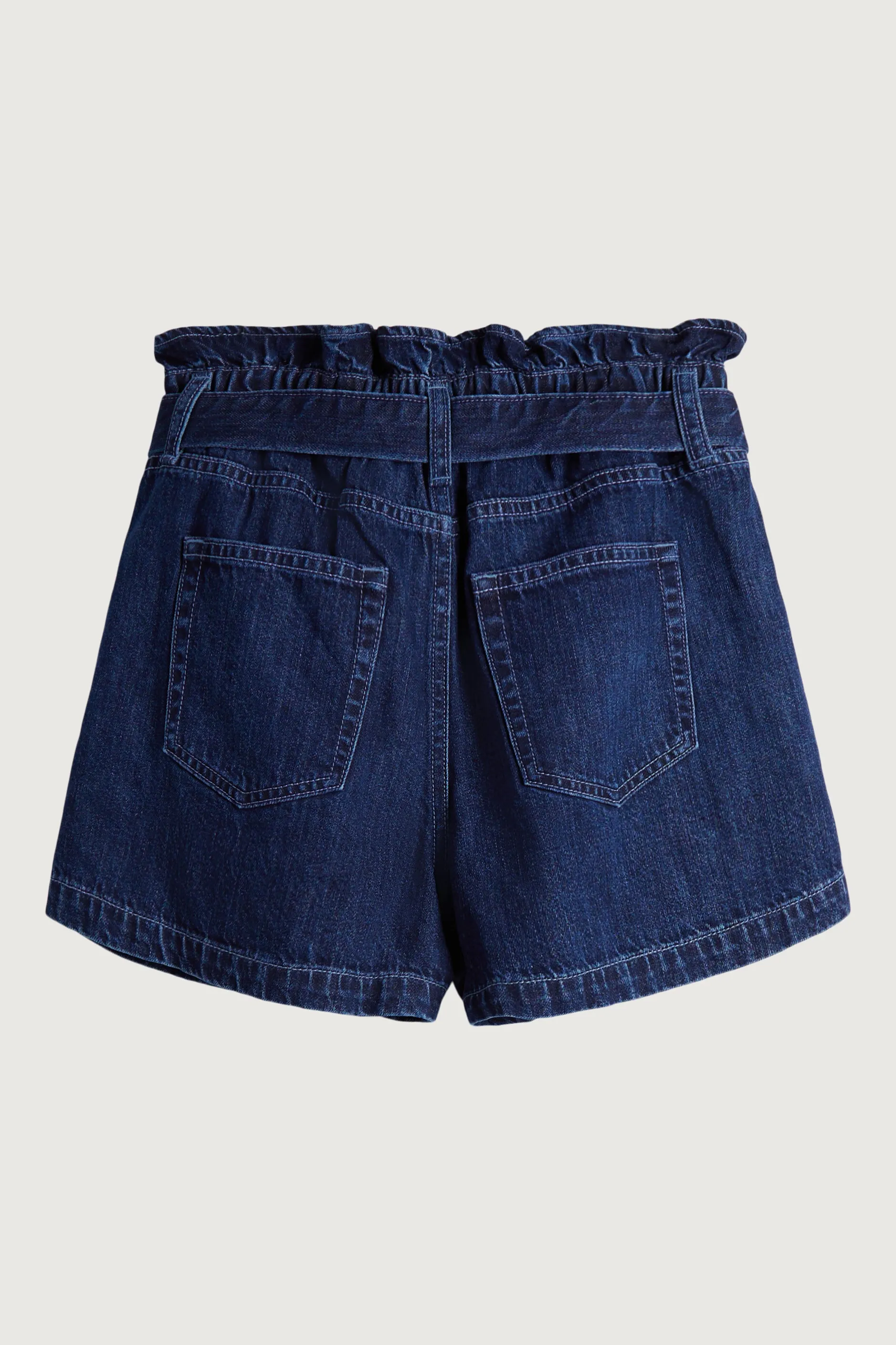 JEAN PAPERBAG SHORT