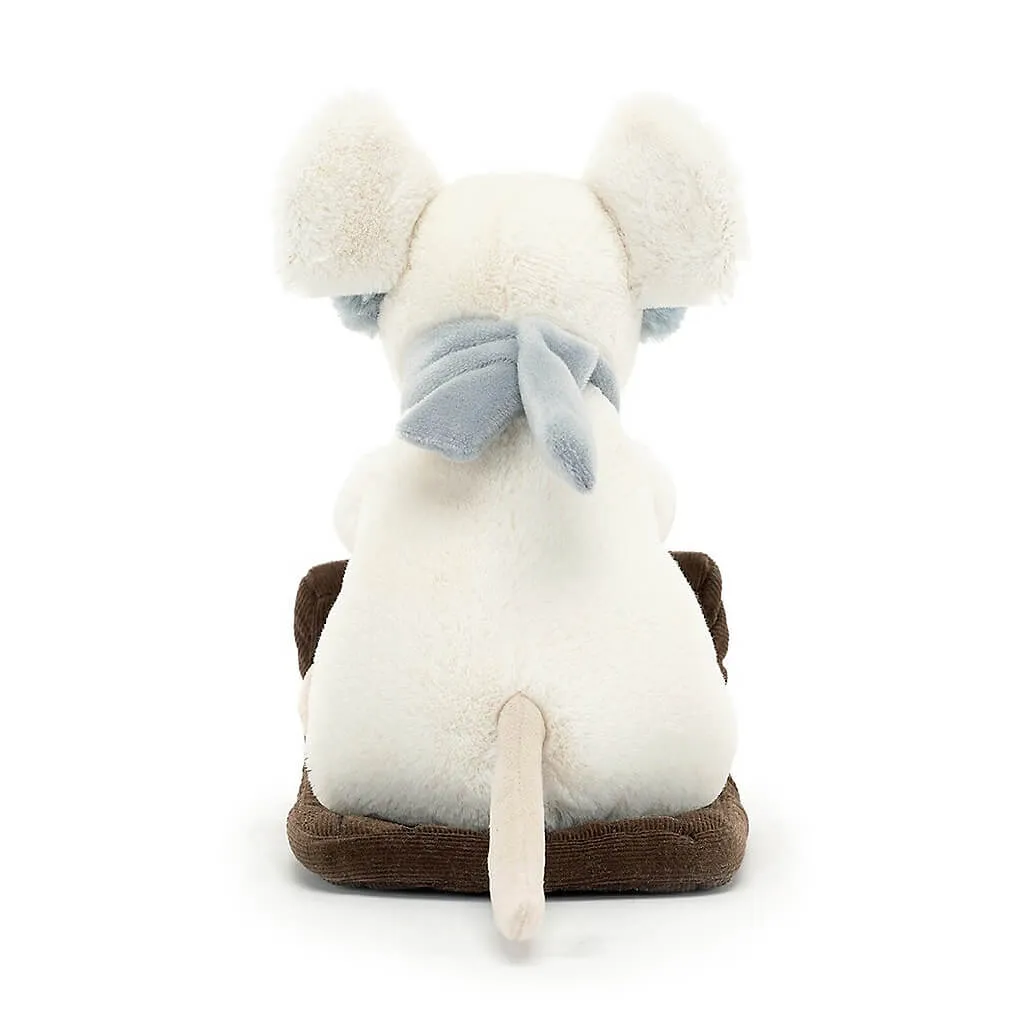 Jellycat Merry Mouse Sleighing