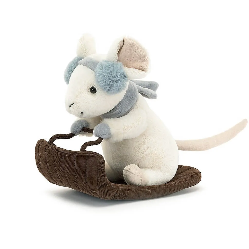 Jellycat Merry Mouse Sleighing