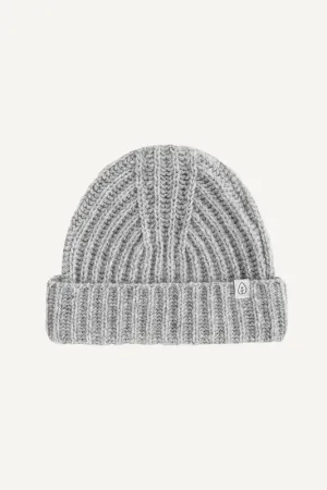 Maia Grey Recycled Wool Beanie