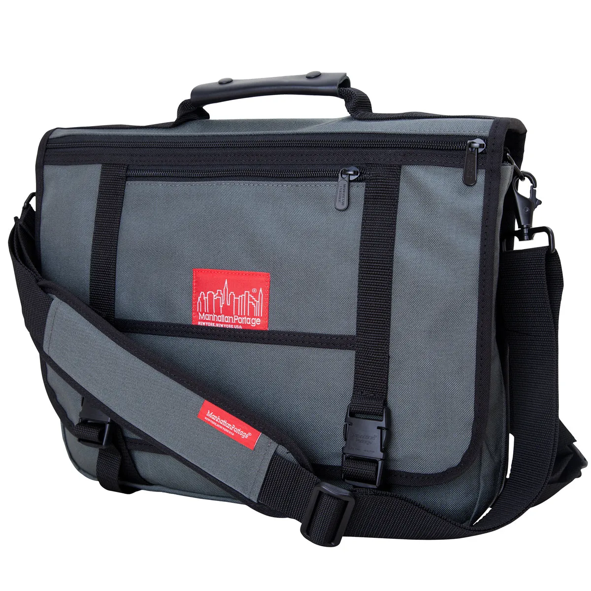 Manhattan Portage The Wallstreeter With Back Zipper