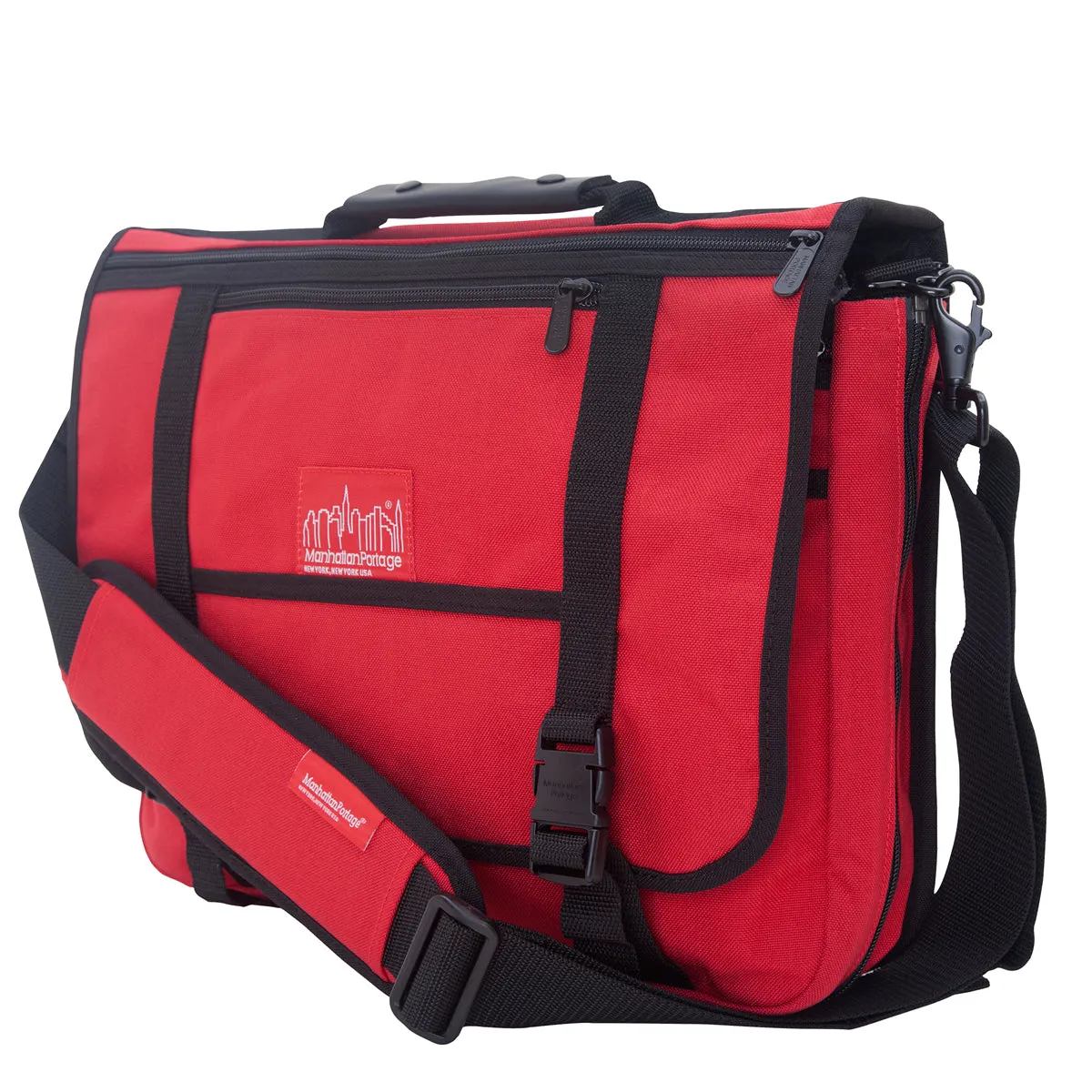 Manhattan Portage The Wallstreeter With Back Zipper