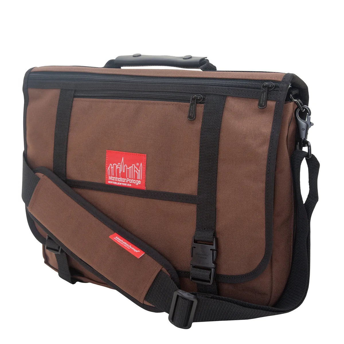 Manhattan Portage The Wallstreeter With Back Zipper