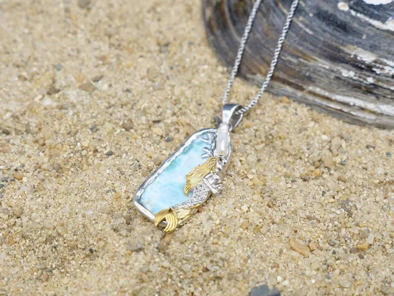 Mermaid Beach Pendant - Only One Piece Created