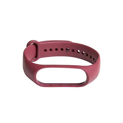 Mi Band 3 (Black)   Additional Strap (Red)