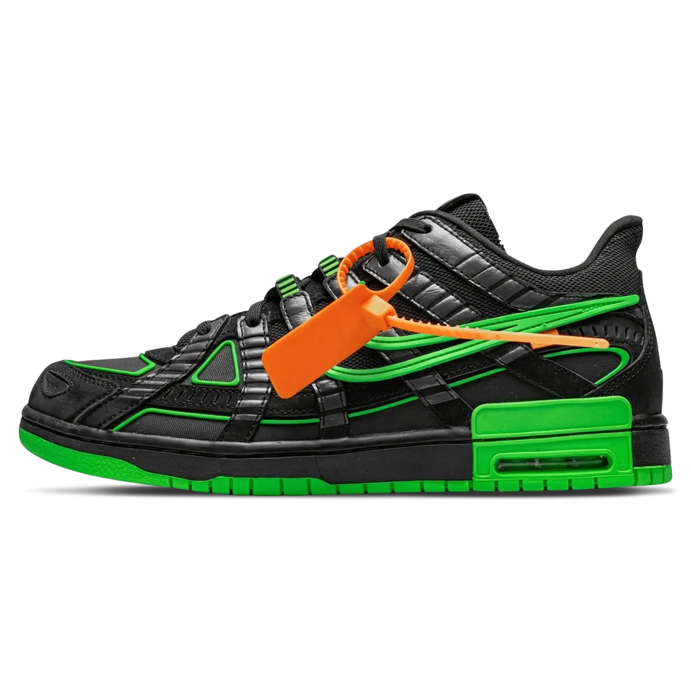 Off-White x Nike Air Rubber Dunk 'Green Strike'