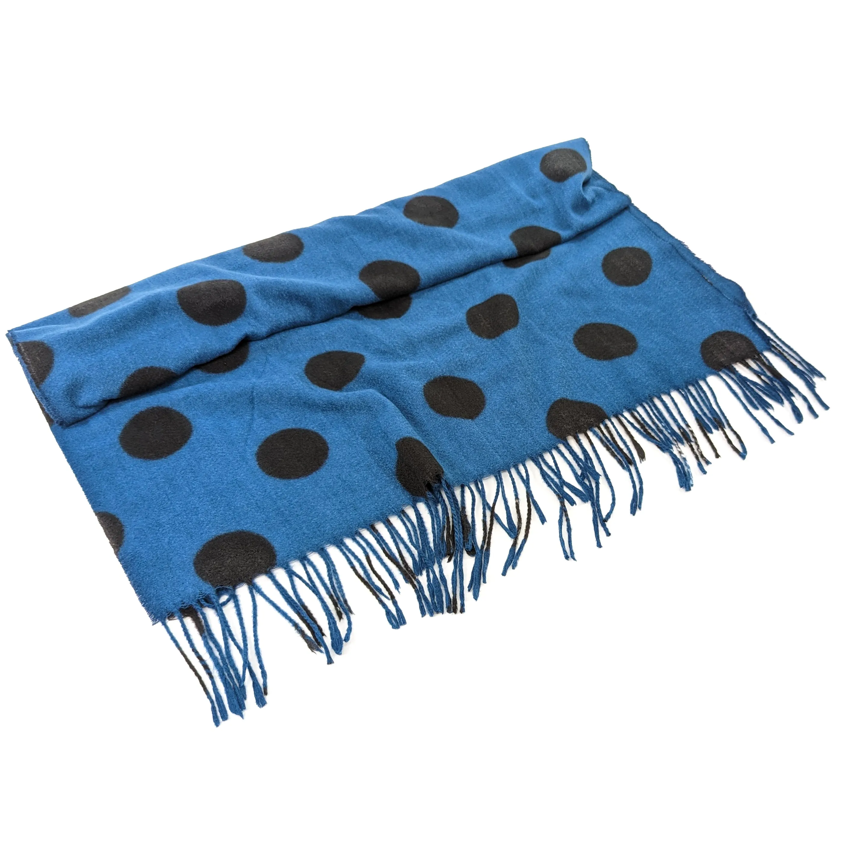 Polka Dot Pashmina Style Scarf