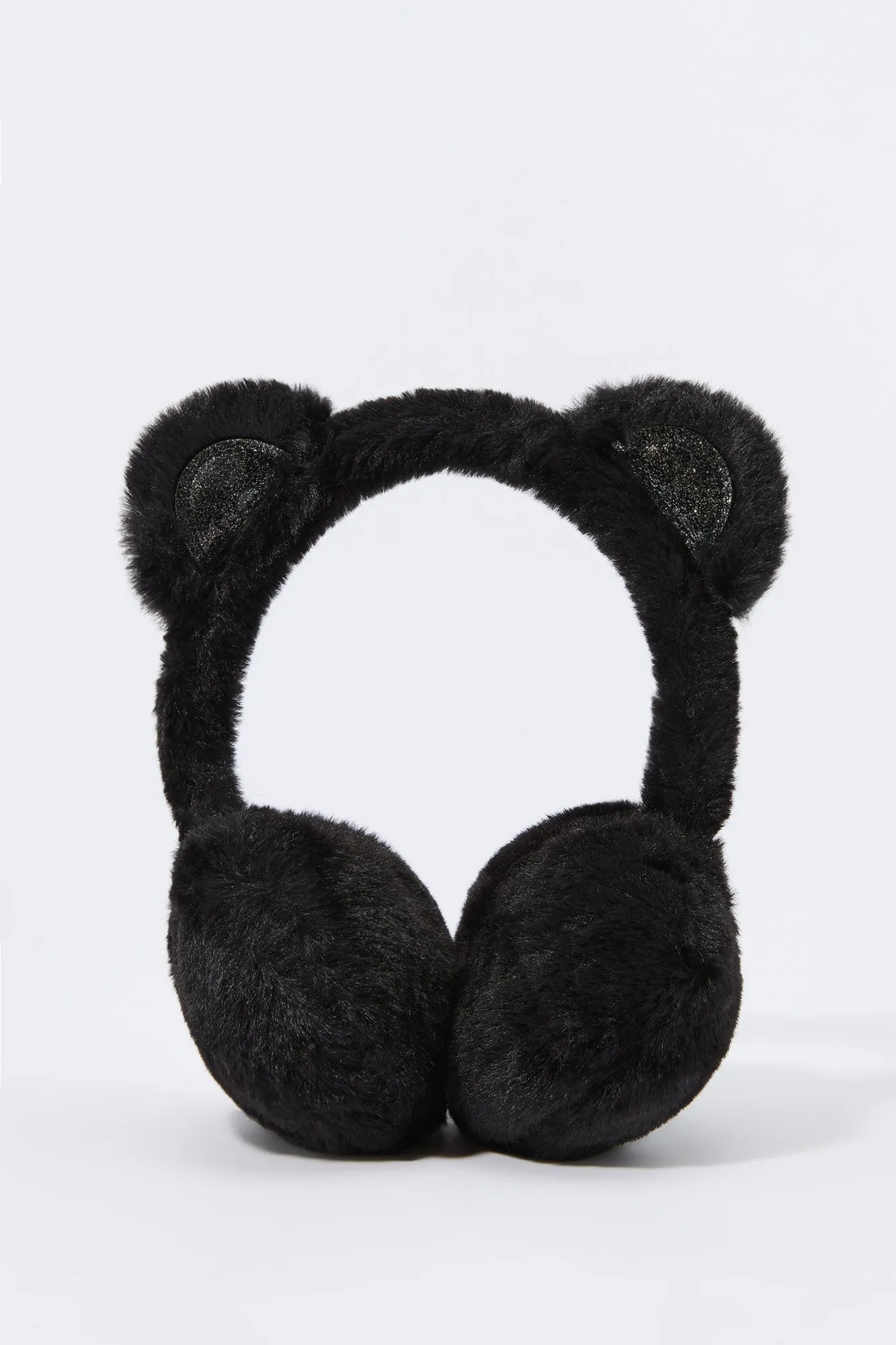 Protège-oreilles en peluche avec oreilles de chat pour fille