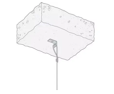 Simpson PCLDPA-87 PCLDPA Powder-Actuated 90° Ceiling Clip with 7/8 in. Pin (100-Qty)