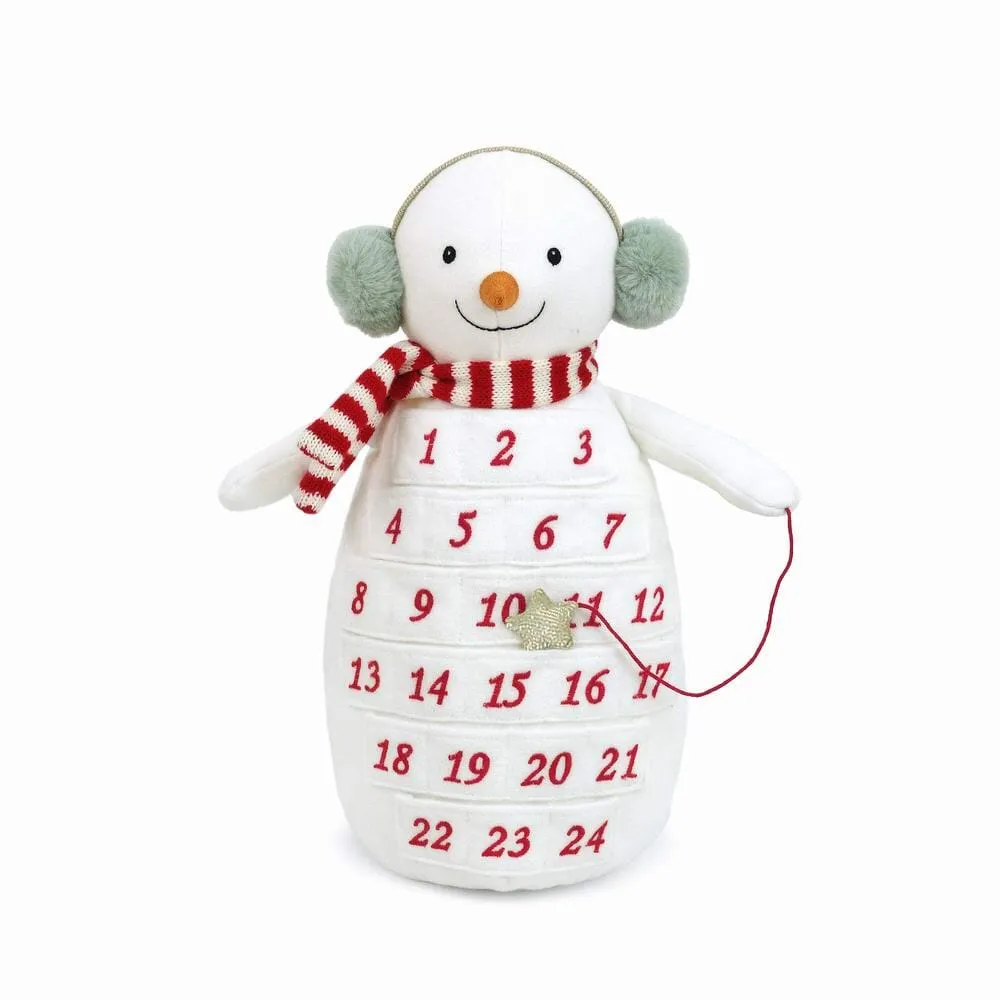 Snowman Sitting Advent Calendar