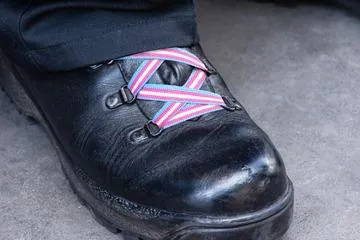 Transgender Flag Shoe Laces (1 Pair)