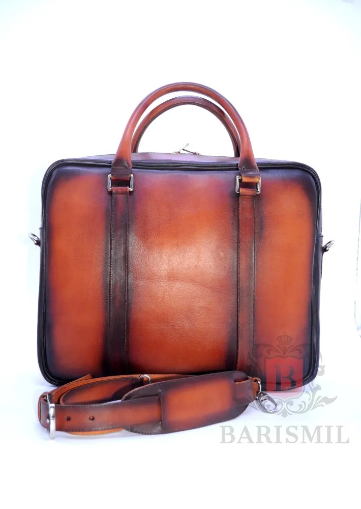 Weston - Leather Laptop Briefcase