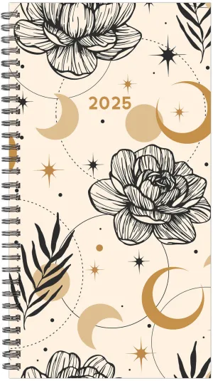 Willow Creek Floral Moon 2025 Softcover Weekly Spiral