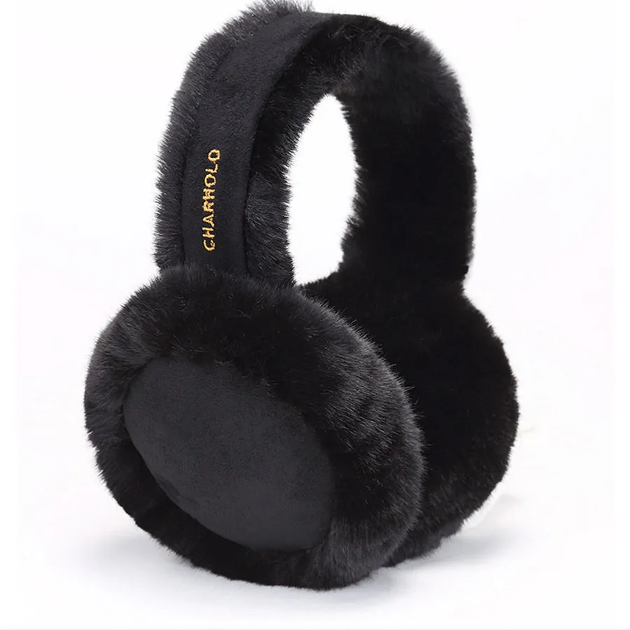 Wool Earmuffs Winter Warm Plush Earmuffs