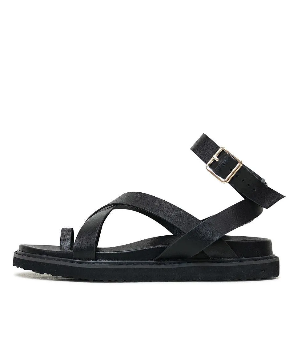 Zinnia Black Sandals